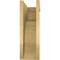 Ekena Millwork 9"W x 18"D x 27"H Classic Bryant Rough Cedar Woodgrain TimberThane Corbel, Primed Tan CORUR09X18X27BRYRCPR - alternate 3